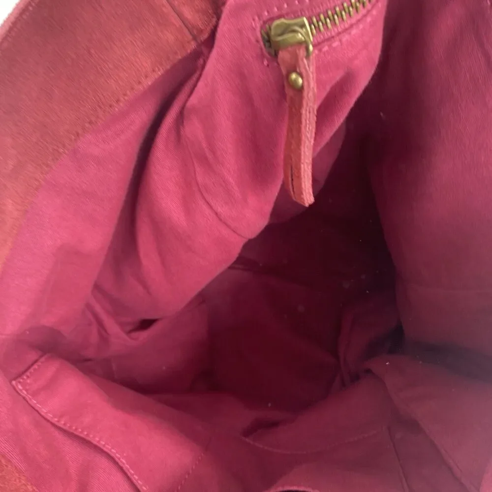 MILA / M.I.L.A. / Made In Los Angeles Luxe Tote Bag Suede - Picture 5 of 13